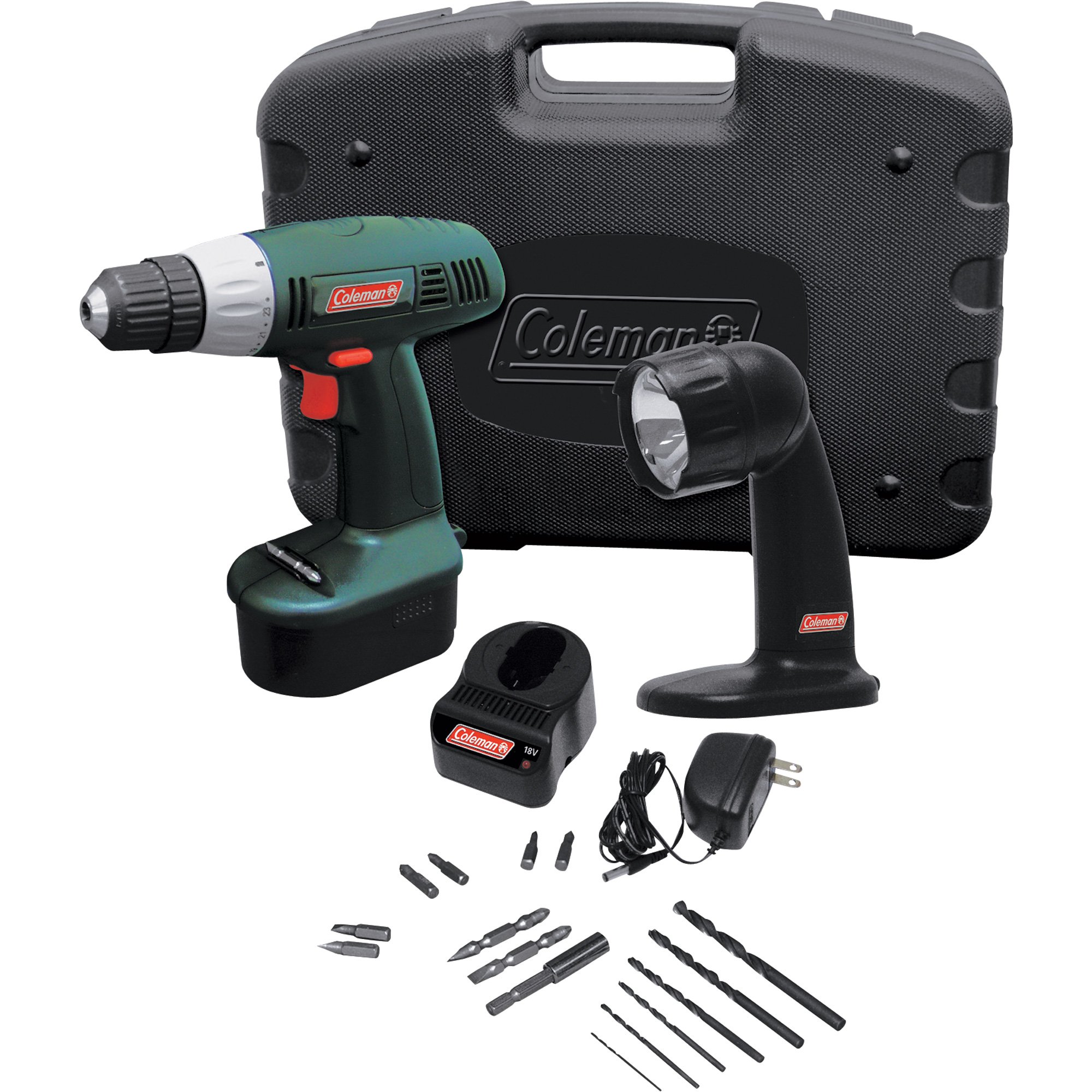 Coleman Pro Series 18 Volt Cordless Tool Kit